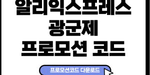 알리익스프레스 광군제 2024년 할인코드