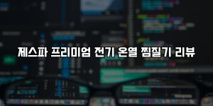 제스파 프리미엄 전기 온열 찜질기 리뷰 [요약]