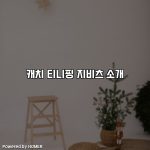 캐치 티니핑 지비츠 소개 [요약]