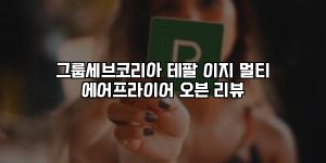 그룹세브코리아 테팔 이지 멀티 에어프라이어 오븐 리뷰 [요약]