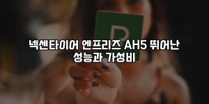 넥센타이어 엔프리즈 AH5 뛰어난 성능과 가성비 [요약]