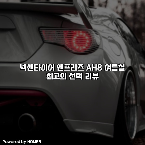 넥센타이어 엔프리즈 AH8 여름철 최고의 선택 리뷰 [요약]