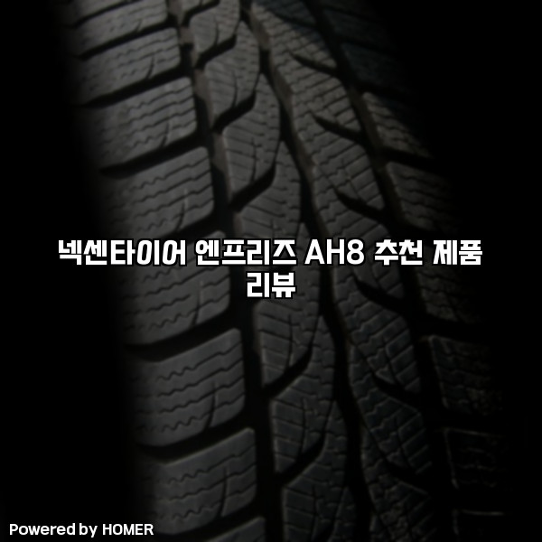 넥센타이어 엔프리즈 AH8 추천 제품 리뷰 [요약]