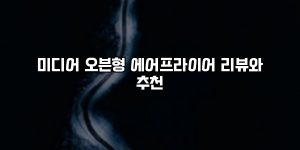 미디어 오븐형 에어프라이어 리뷰와 추천 [요약]