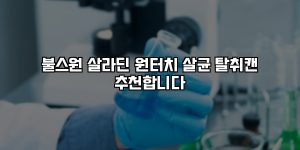 불스원 살라딘 원터치 살균 탈취캔 추천합니다 [요약]