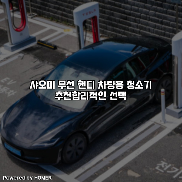 샤오미 무선 핸디 차량용 청소기 추천합리적인 선택 [요약]