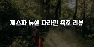 제스파 뉴셀 파라핀 욕조 리뷰 [요약]