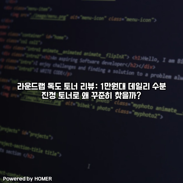 라운드랩 독도 토너 리뷰: 1만원대 데일리 수분 진정 토너로 왜 꾸준히 찾을까? [요약]